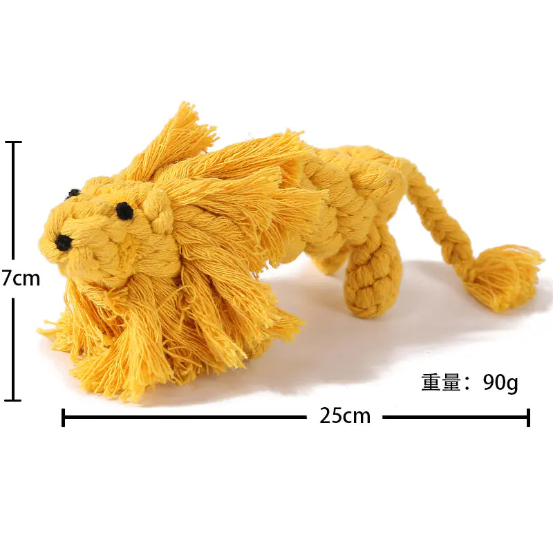 Durable Chew Dog Toys - Cartoon Plush Pet Toys (1pcs)