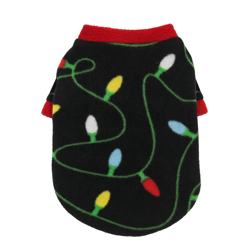 Warm Fleece Christmas Dog Jumpers