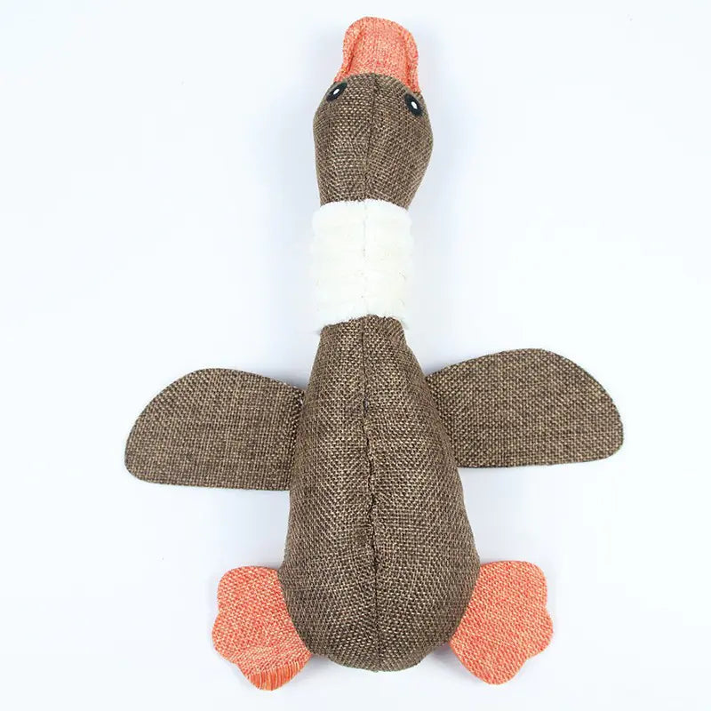 Durable Chew Dog Toys - Cartoon Plush Pet Toys (1pcs)