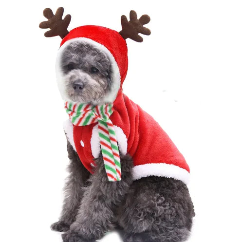 Christmas Pet Clothes for Small to Large Dogs (One Piece)