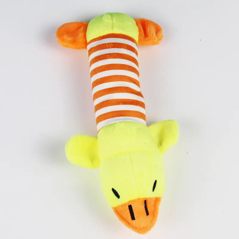 Durable Chew Dog Toys - Cartoon Plush Pet Toys (1pcs)