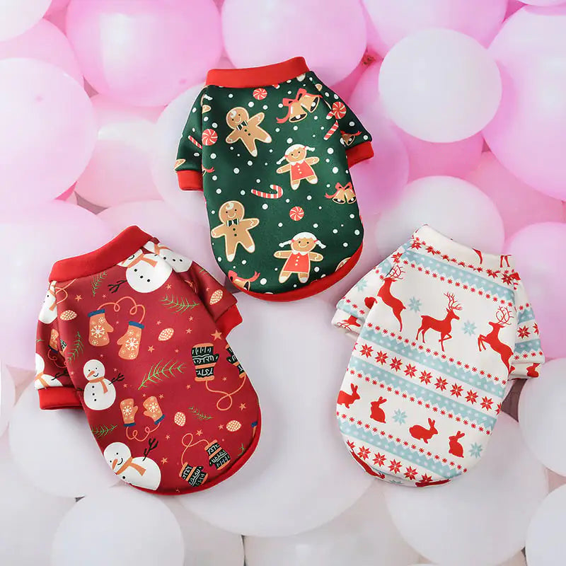 Cartoon Christmas Dog Jumpers