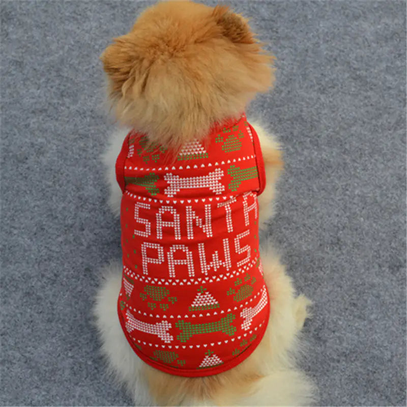 Cotton Vest for Christmas