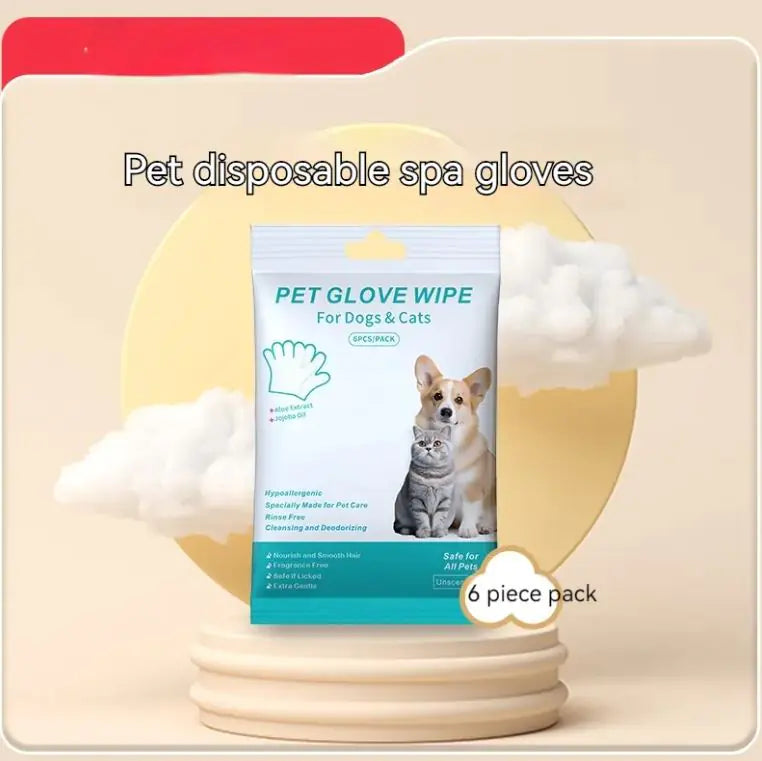 Pet Dry Cleaning Gloves