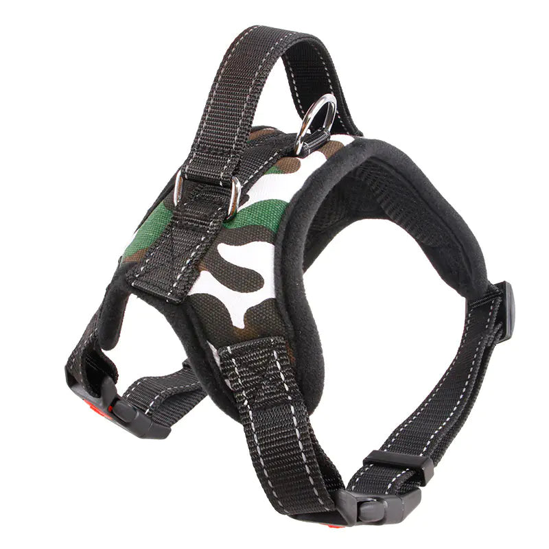 Medium and Large Camo Dog Collar