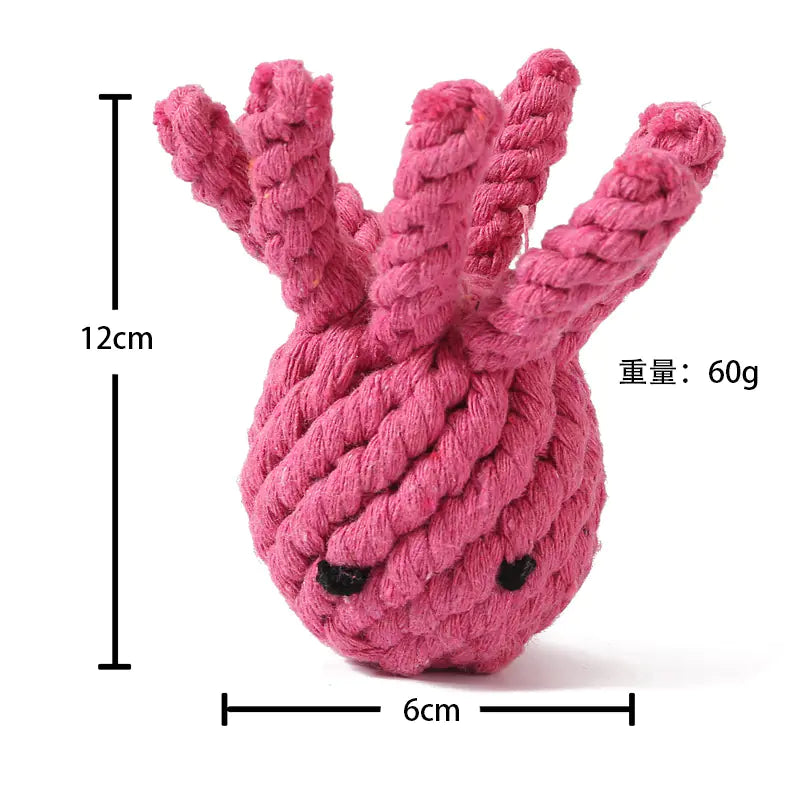 Durable Chew Dog Toys - Cartoon Plush Pet Toys (1pcs)