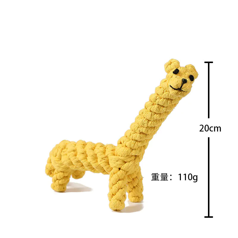 Durable Chew Dog Toys - Cartoon Plush Pet Toys (1pcs)