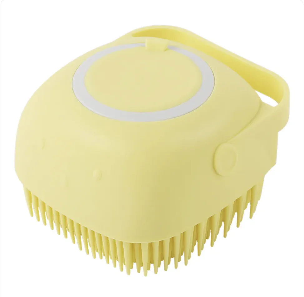 Silicone Soft Bristle Pet Bath Brush
