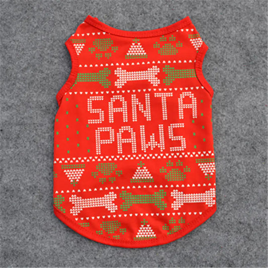 Cotton Vest for Christmas