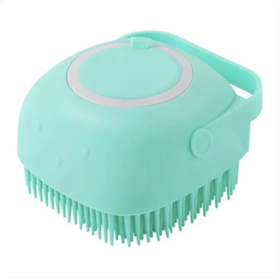 Silicone Soft Bristle Pet Bath Brush