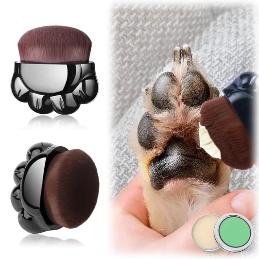 2Pcs Dog Paw Balm Brush