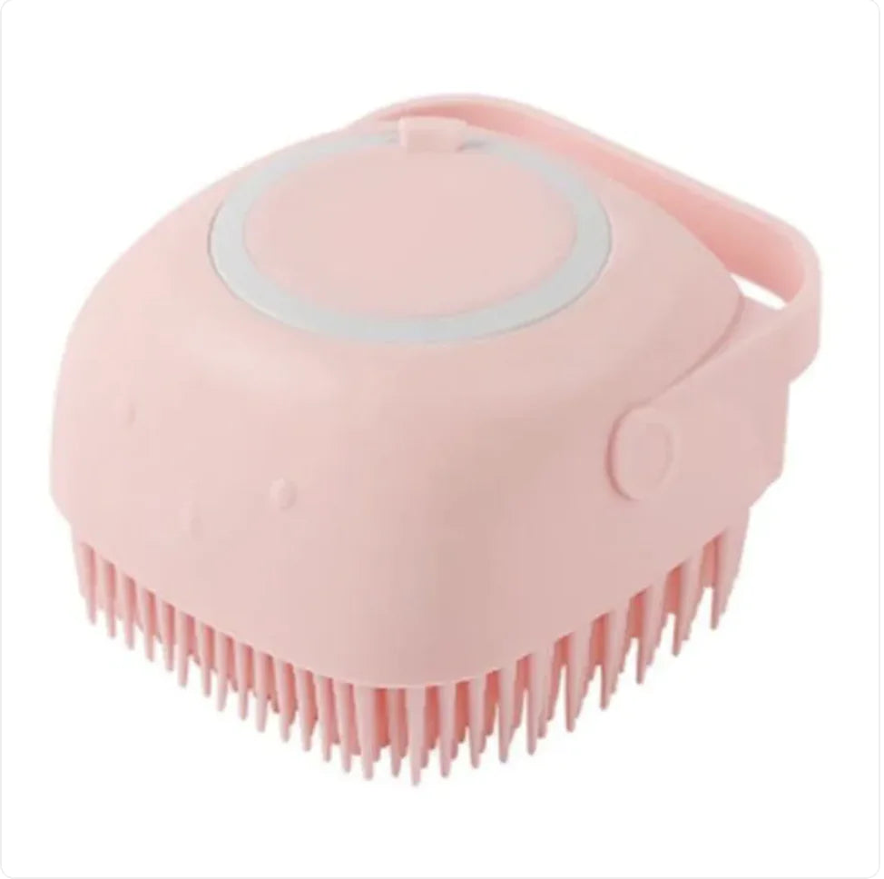 Silicone Soft Bristle Pet Bath Brush