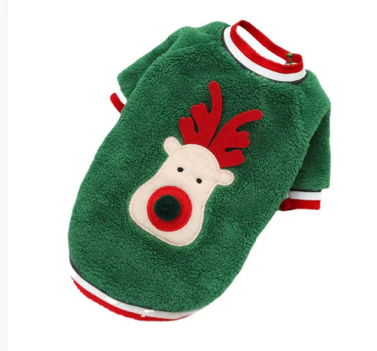 Christmas Pet Clothes for Small to Large Dogs (One Piece)