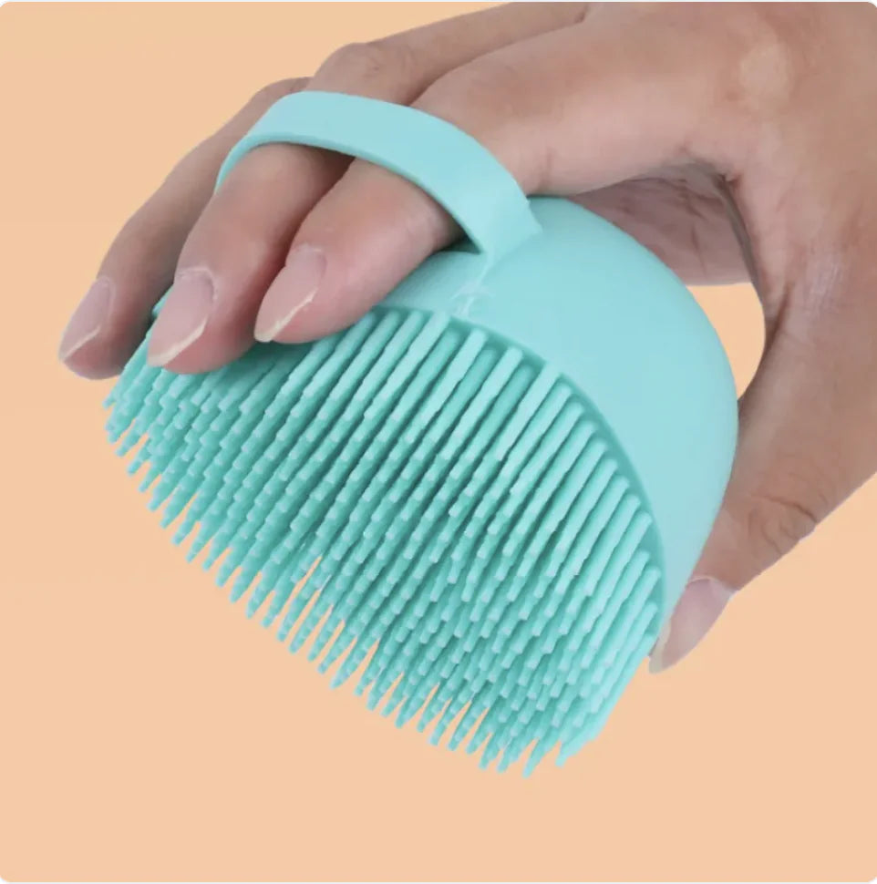 Silicone Soft Bristle Pet Bath Brush